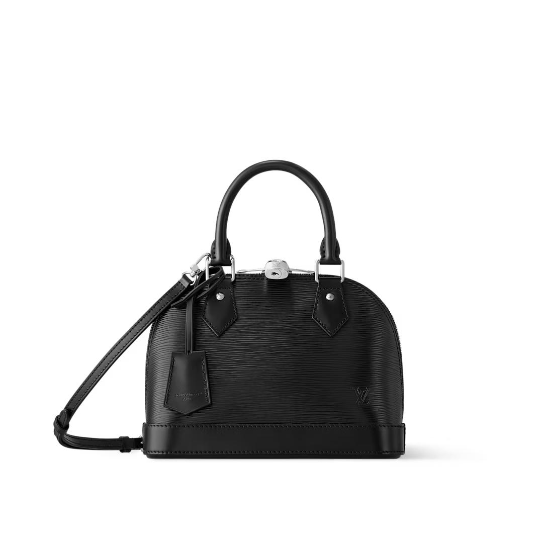 Alma BB – Textured Leather in Epi Noir