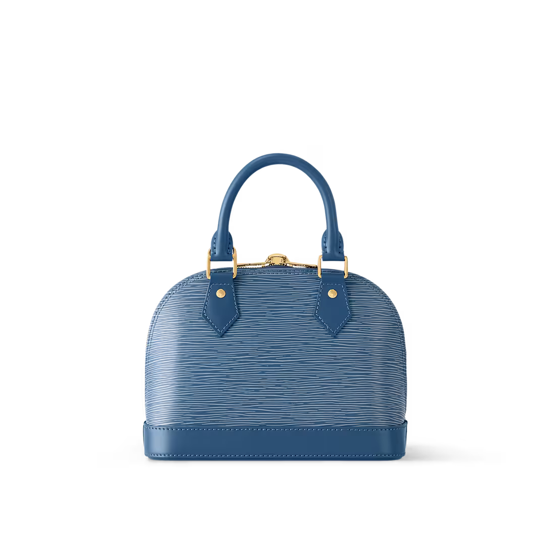 Alma BB – Textured Leather in Epi Blue