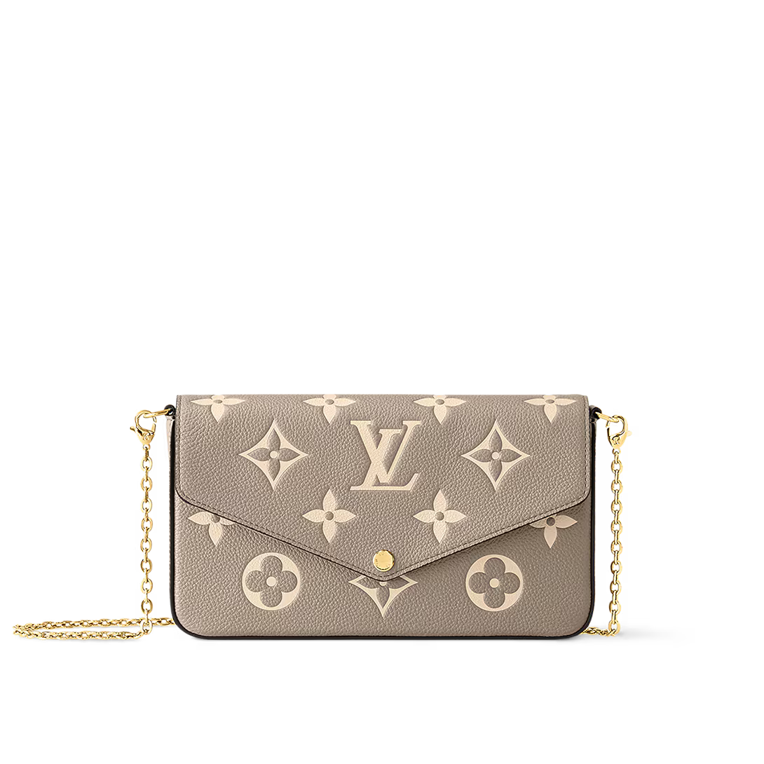 Felicie Pouch Turtledove / Cream