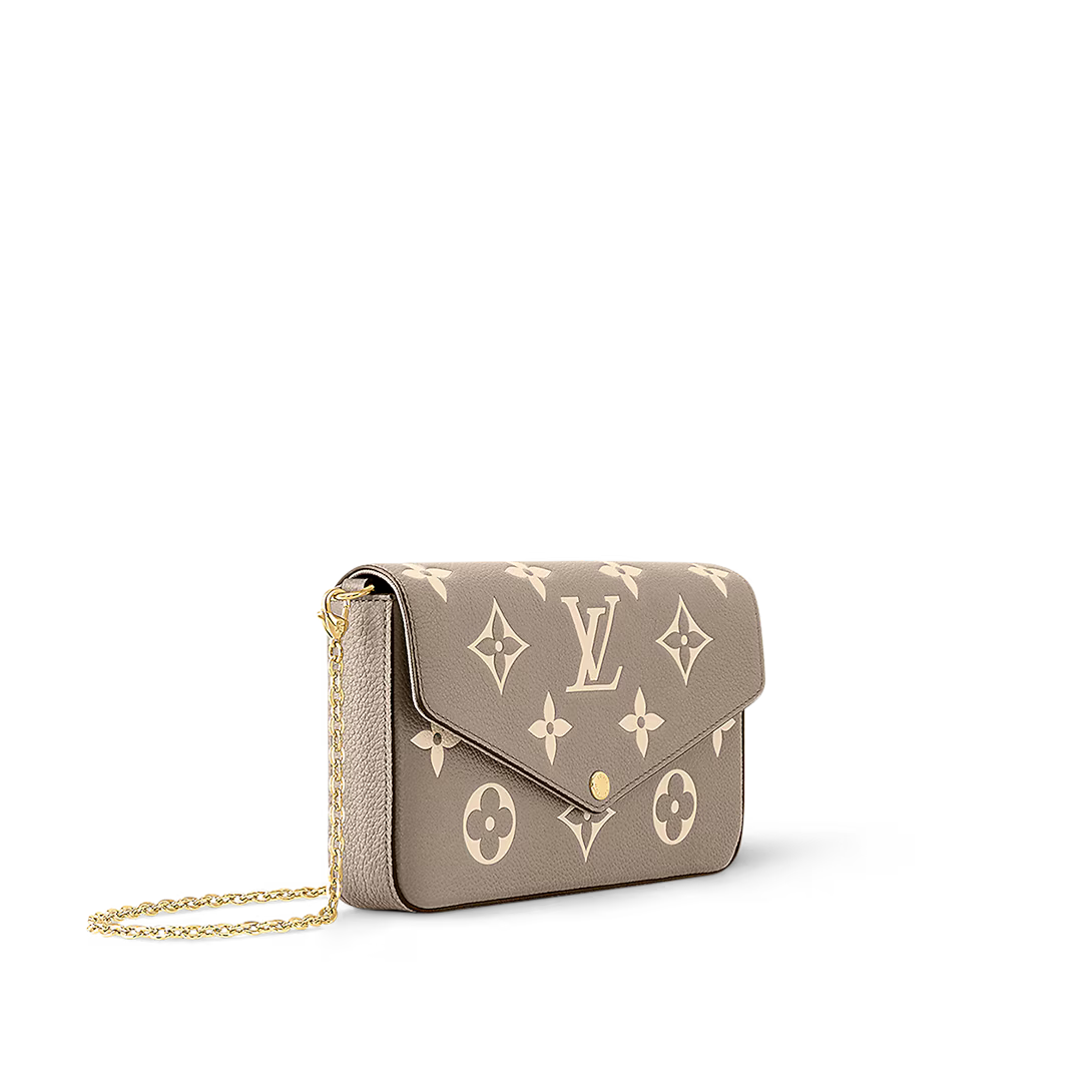 Felicie Pouch Turtledove / Cream