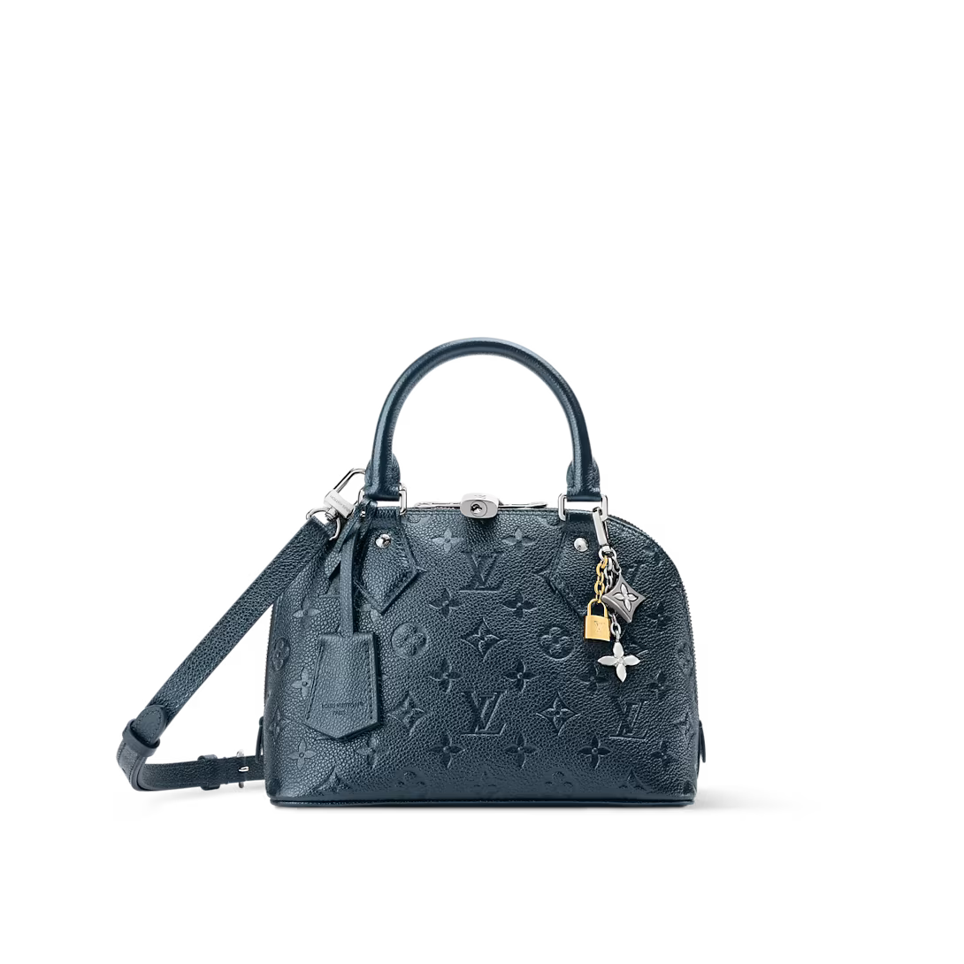 Alma BB – Leather Monogram Print