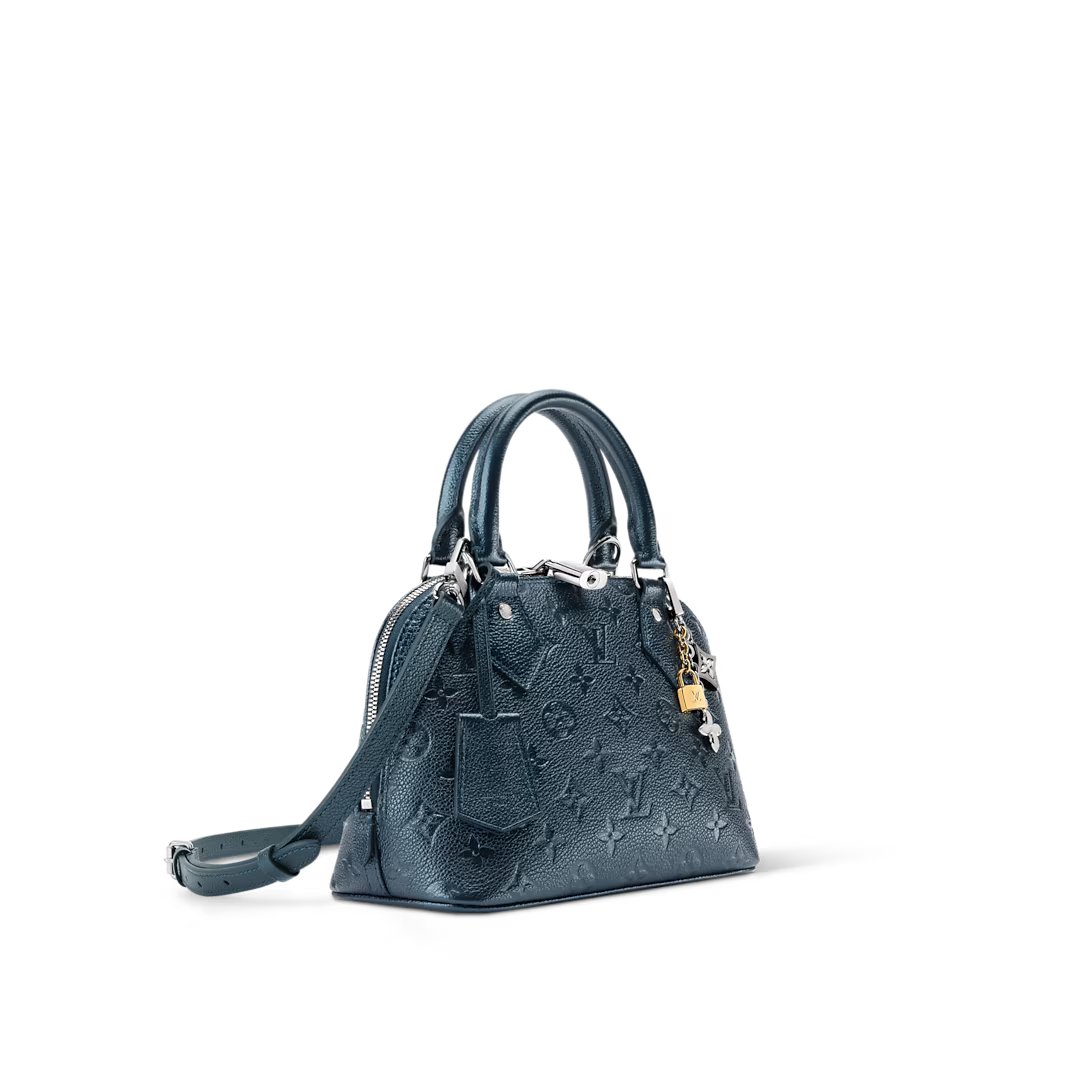 Alma BB – Leather Monogram Print