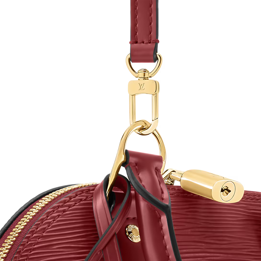 Alma BB – Textured Leather in Epi Red