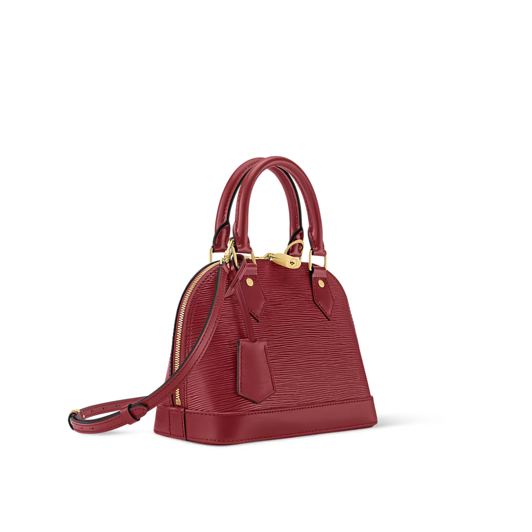 Alma BB – Textured Leather in Epi Red