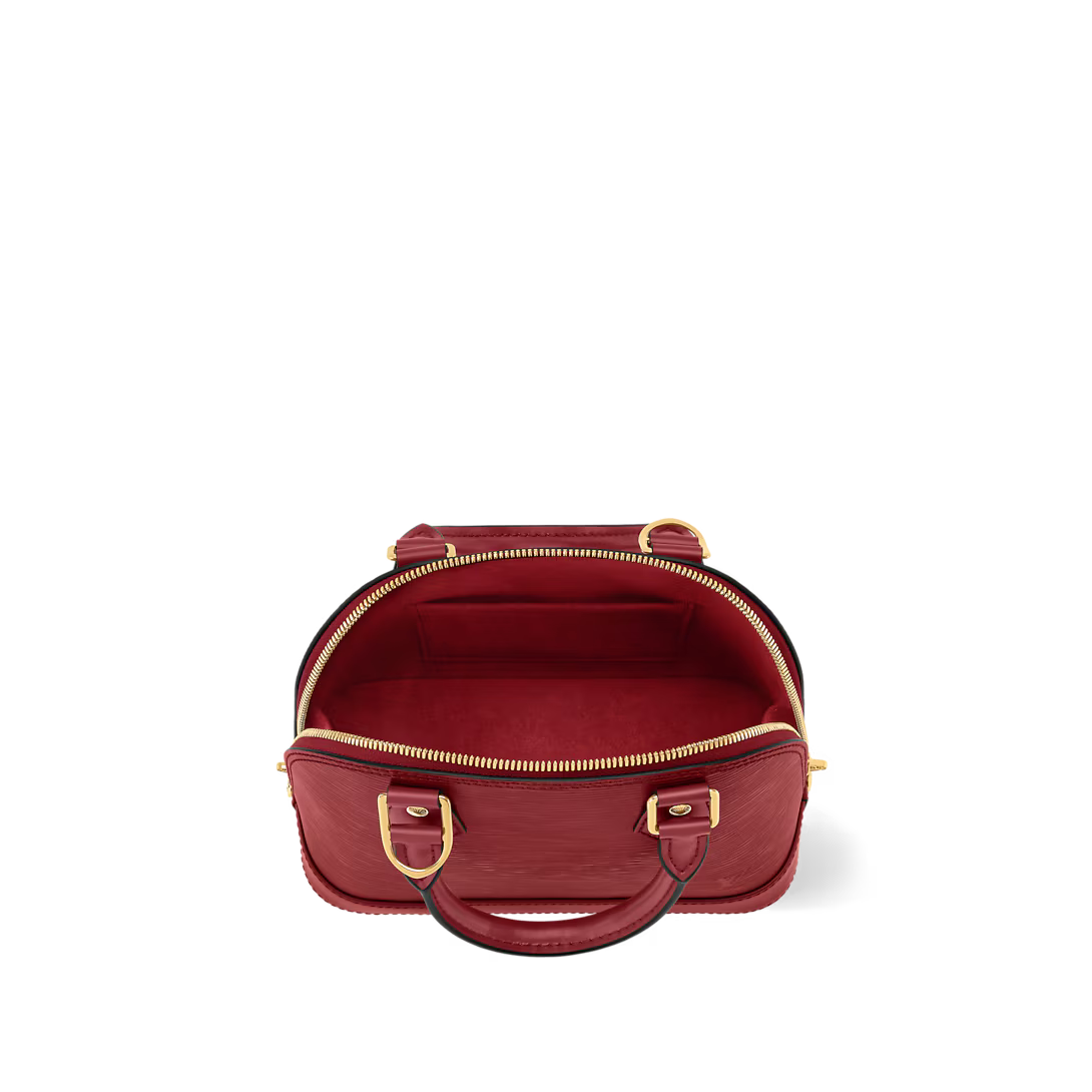 Alma BB – Textured Leather in Epi Red
