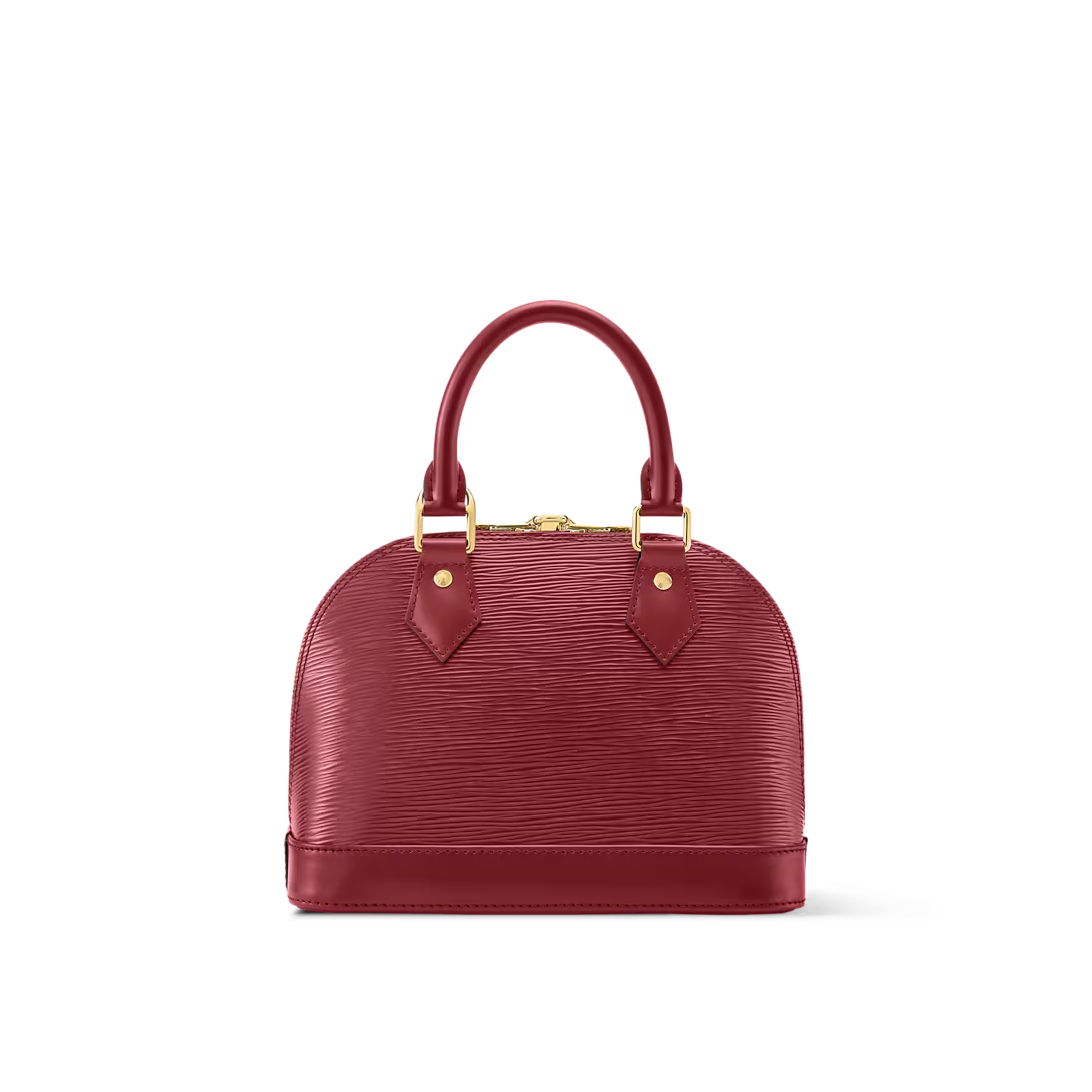 Alma BB – Textured Leather in Epi Red