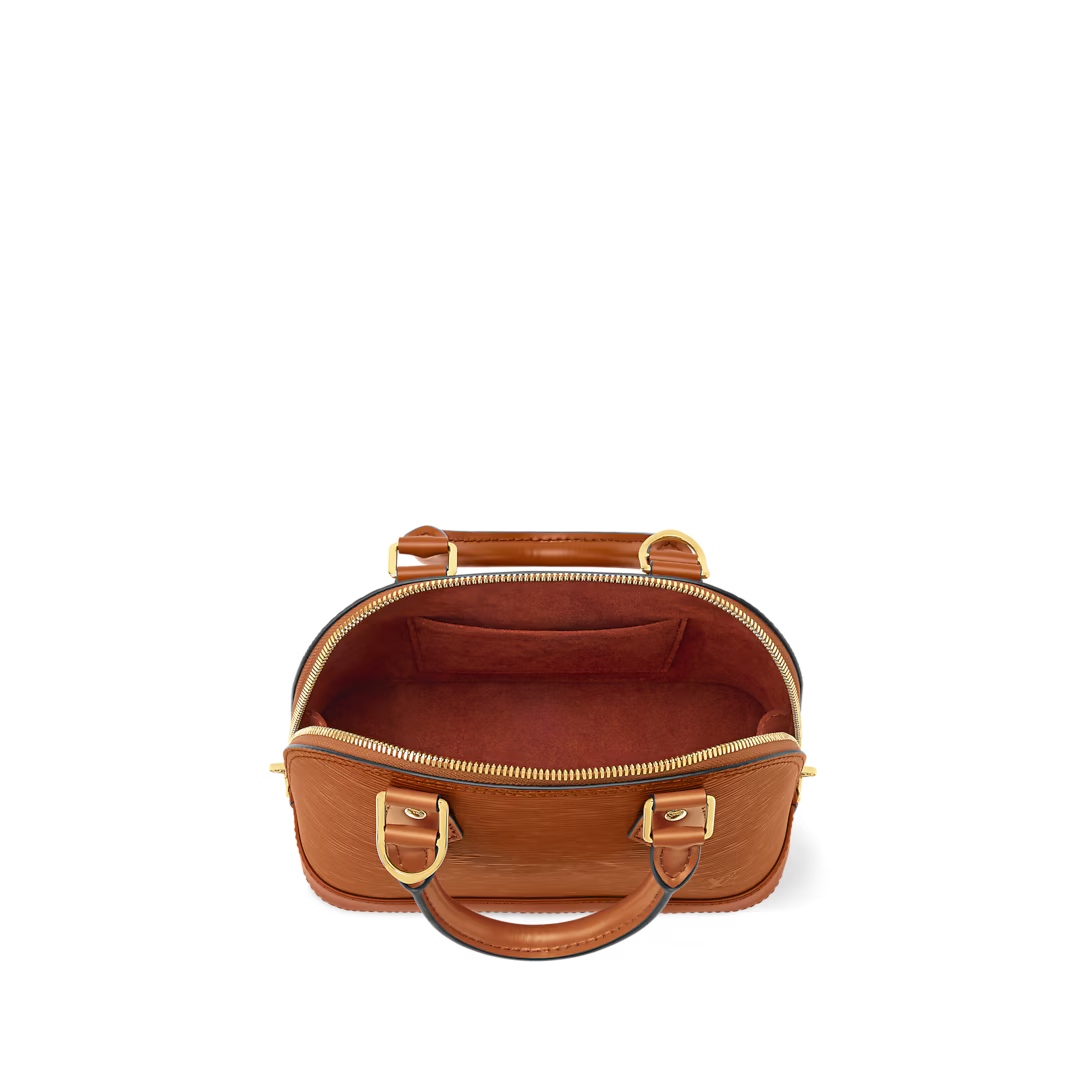 Alma BB – Textured Leather in Epi Tan