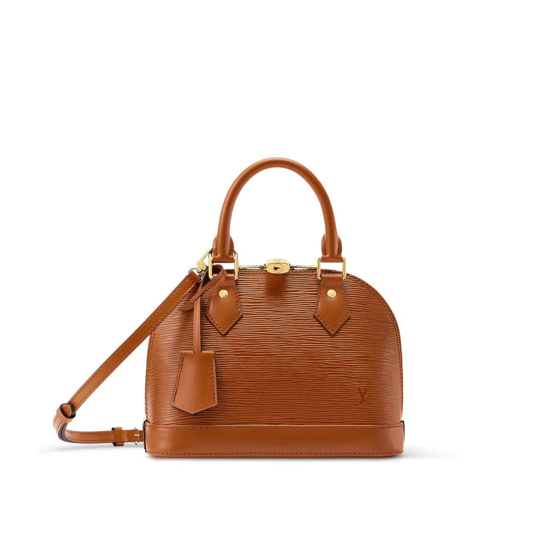 Alma BB – Textured Leather in Epi Tan