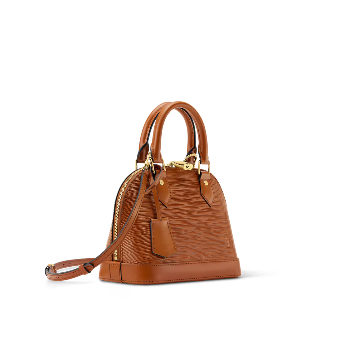 Alma BB – Textured Leather in Epi Tan