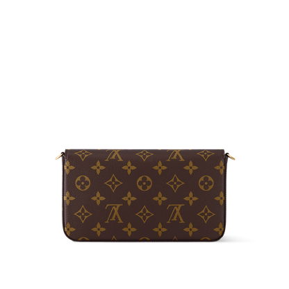 Felicie Pouch Monogram Brown