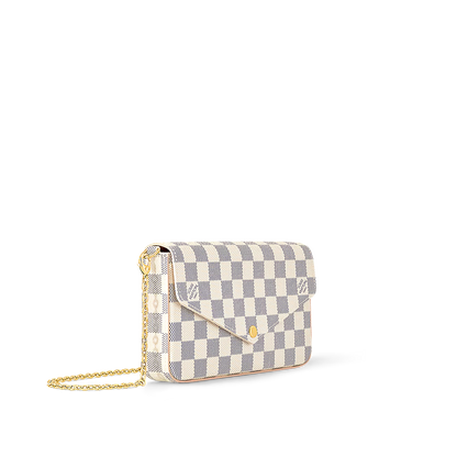 Felicie Pouch Beige / Gray