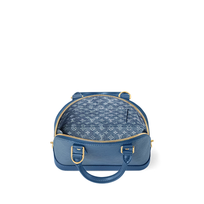 Alma BB – Textured Leather in Epi Blue