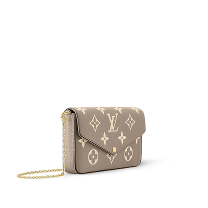 Felicie Pouch Turtledove / Cream