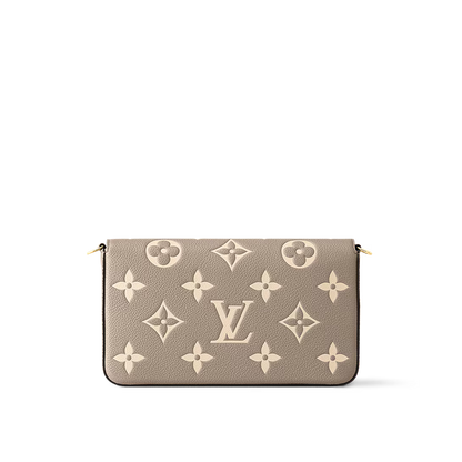 Felicie Pouch Turtledove / Cream