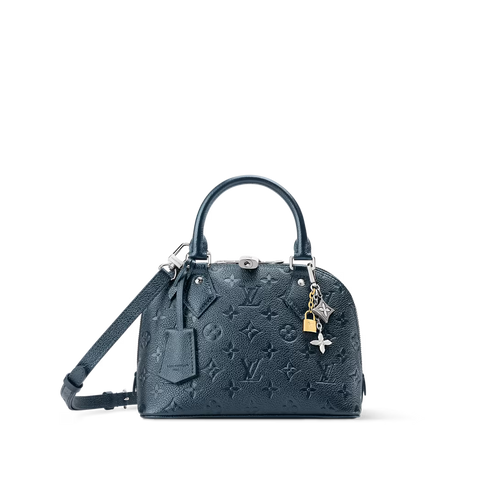 Alma BB – Leather Monogram Print