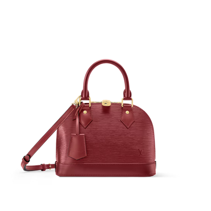 Alma BB – Textured Leather in Epi Red