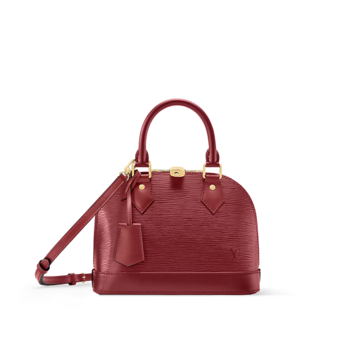 Alma BB – Textured Leather in Epi Red