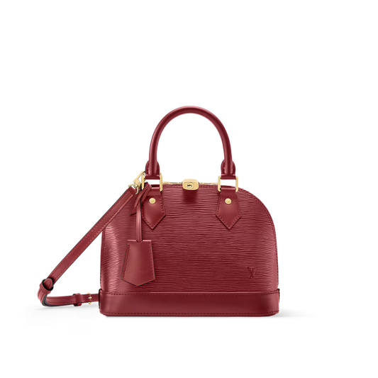 Alma BB – Textured Leather in Epi Red