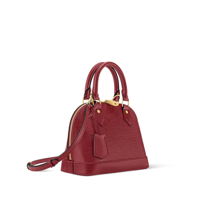 Alma BB – Textured Leather in Epi Red