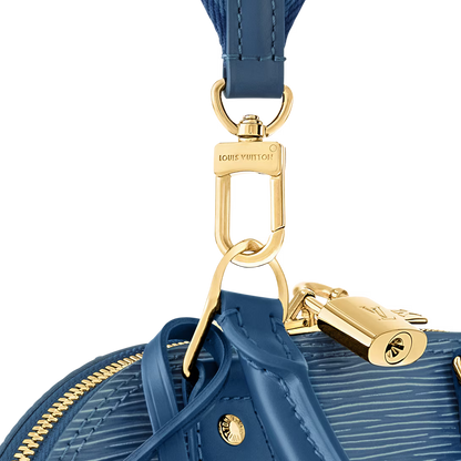 Alma BB – Textured Leather in Epi Blue